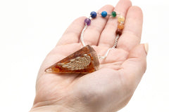 Orgonite Power Chakra Pendulum - Angel Wing product image 3