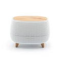 Futuristic Ribbed Aroma Diffuser with Colour-Changing Light product image