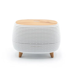 Futuristic Ribbed Aroma Diffuser with Colour-Changing Light product image