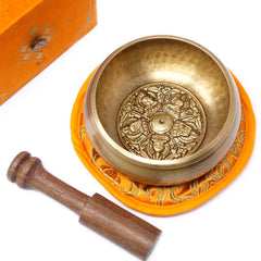 Five Buddha Singing Bowl Set 10cm (min 400gm) product image 6