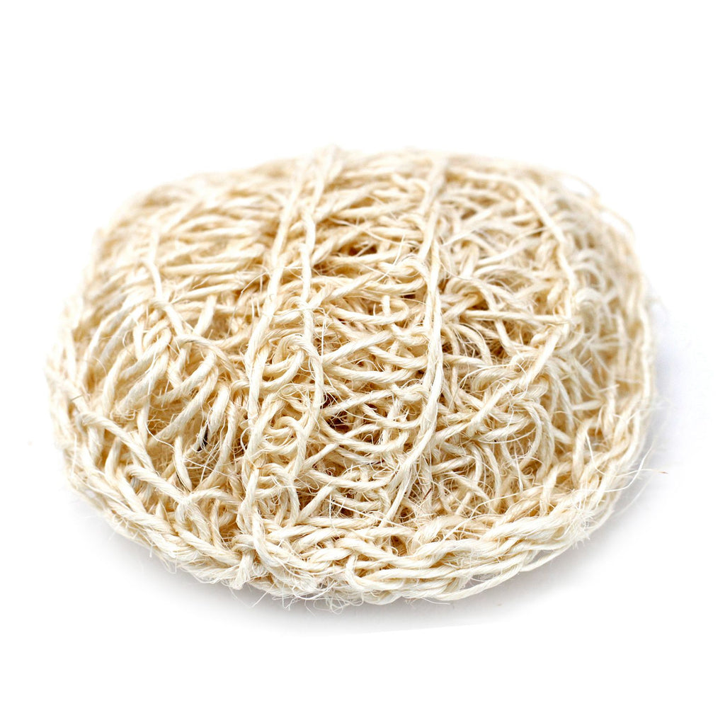 Sisal Sponge and Scrub - Soft Round Exfoliating Cushion product image 5
