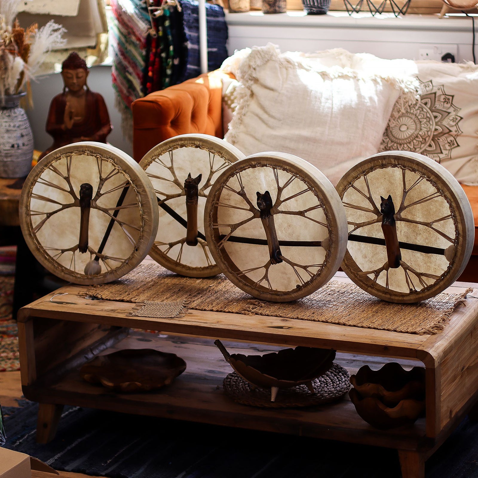 Spirit of the Dragon - Shaman Drum & Stick - Tunable - 40cm product image