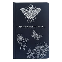 Black Gratitude Journal with Silver Lining - 120 pages - I am Thankful For product image 4