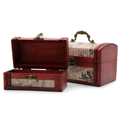 Sets of 2 Colonial Boxes - Rose Design product image 2