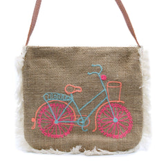 Fab Fringe Bag - Bicycle Embroidery product image