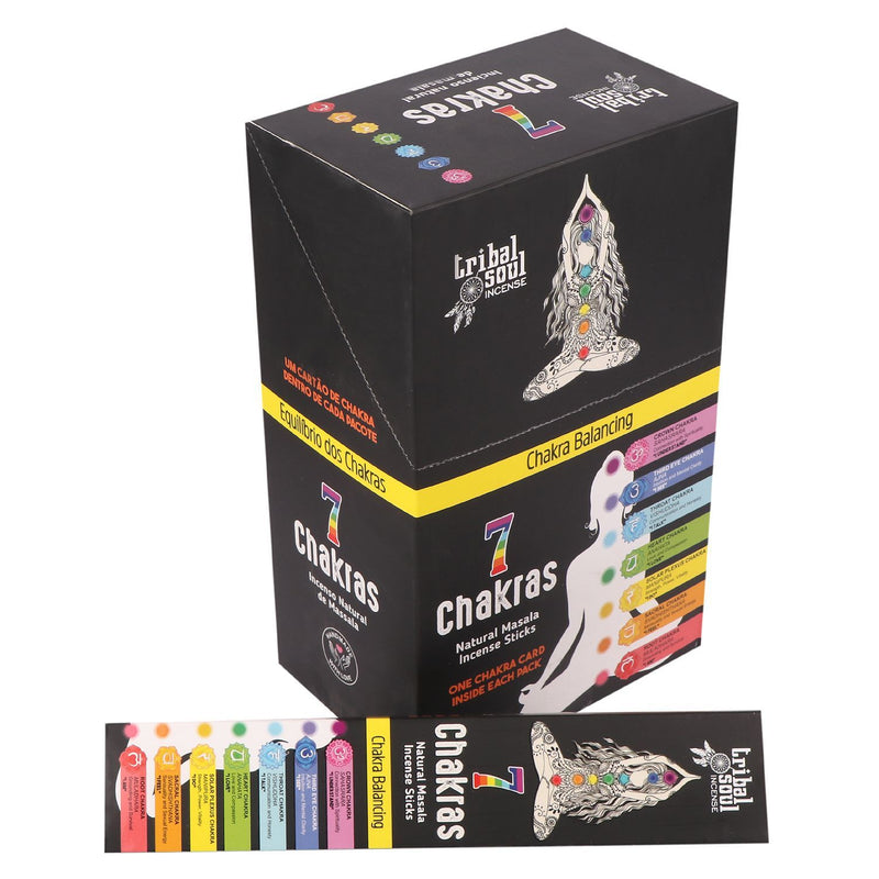 Tribal Soul Incense Sticks - 7 Chakras with Message Card product image