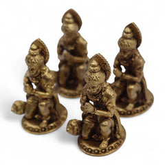 Brass Miniature Gods - Hanuman (30gms) - 36mm product image 6