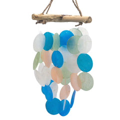 Blue & Pearl Driftwood Cross Chime product image 4