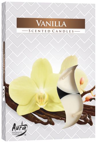 Set of 6 Scented Tealights - Vanilla product image