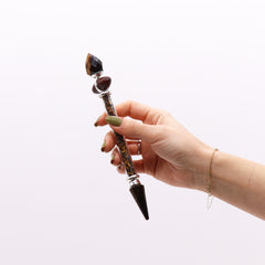 Shiva Lingam Magic Wand - Tiger Eye - Confidence product image 2