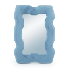 Soft Squiggly Mirror – Chunky Frame – Royal Blue (30.5x22.5x2.3cm) product image 4