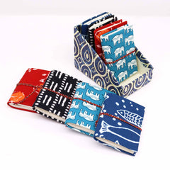 Block Print Assorted Cotton Bound Notebooks 7x10cm product image 3