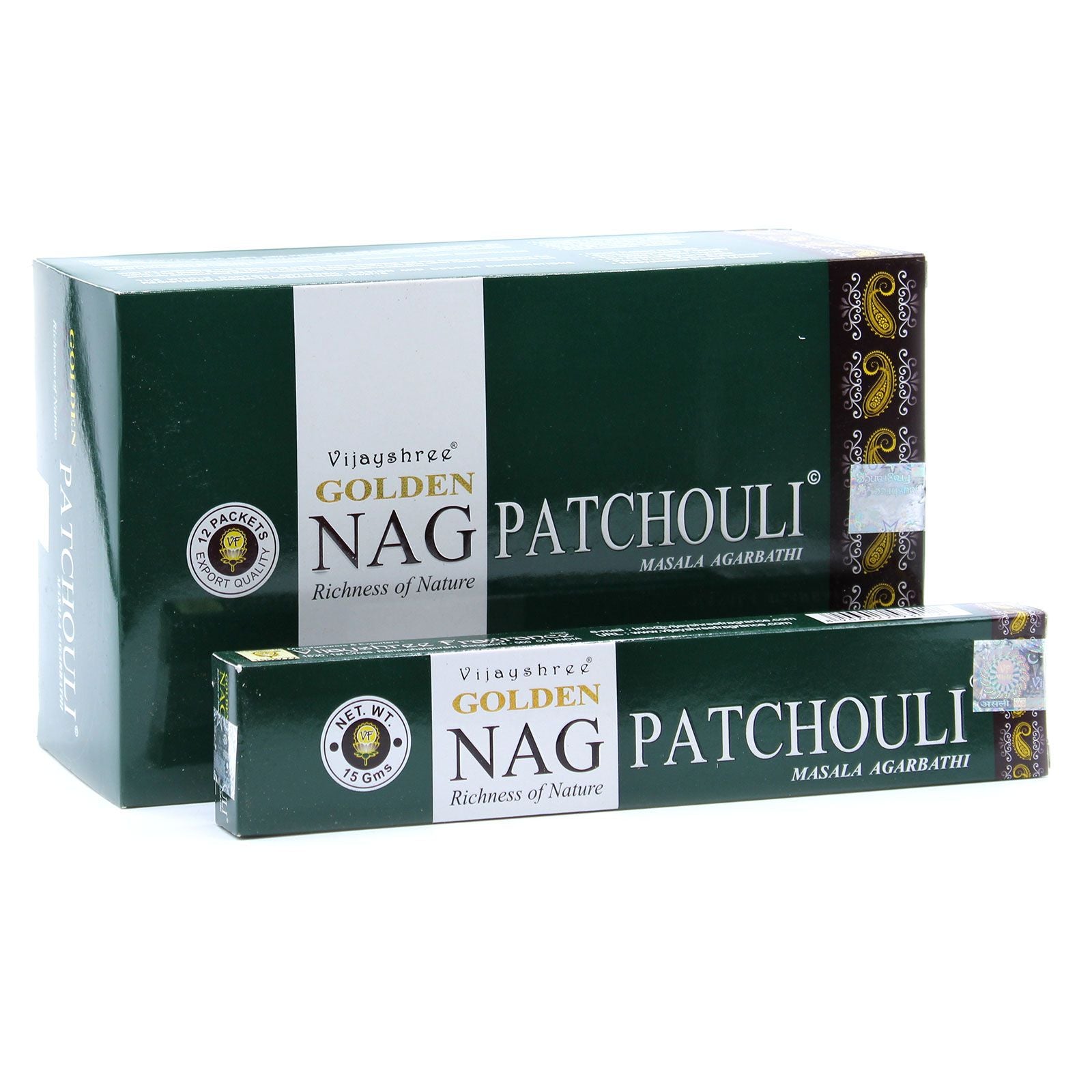 15g Golden Nag - Patchouli Incense product image