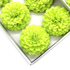 Craft Soap Flower - Small Chrysanthemum - Light Green product image 2