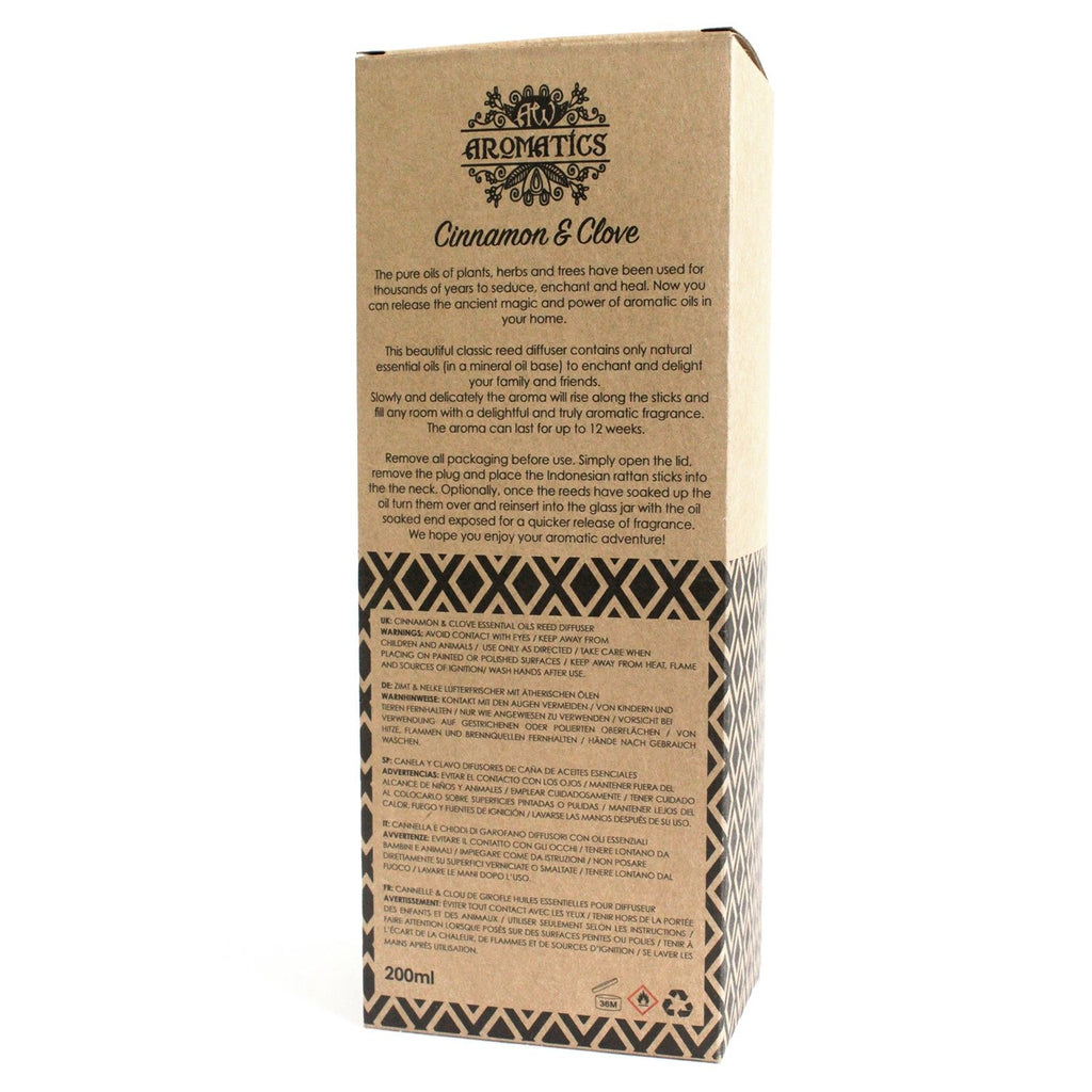 200ml Cinnamon & Clove Essential Oil Reed Diffuser product image 3