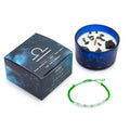 Zodiac Crystal Candle with Gemstone Bracelet - Libra product image