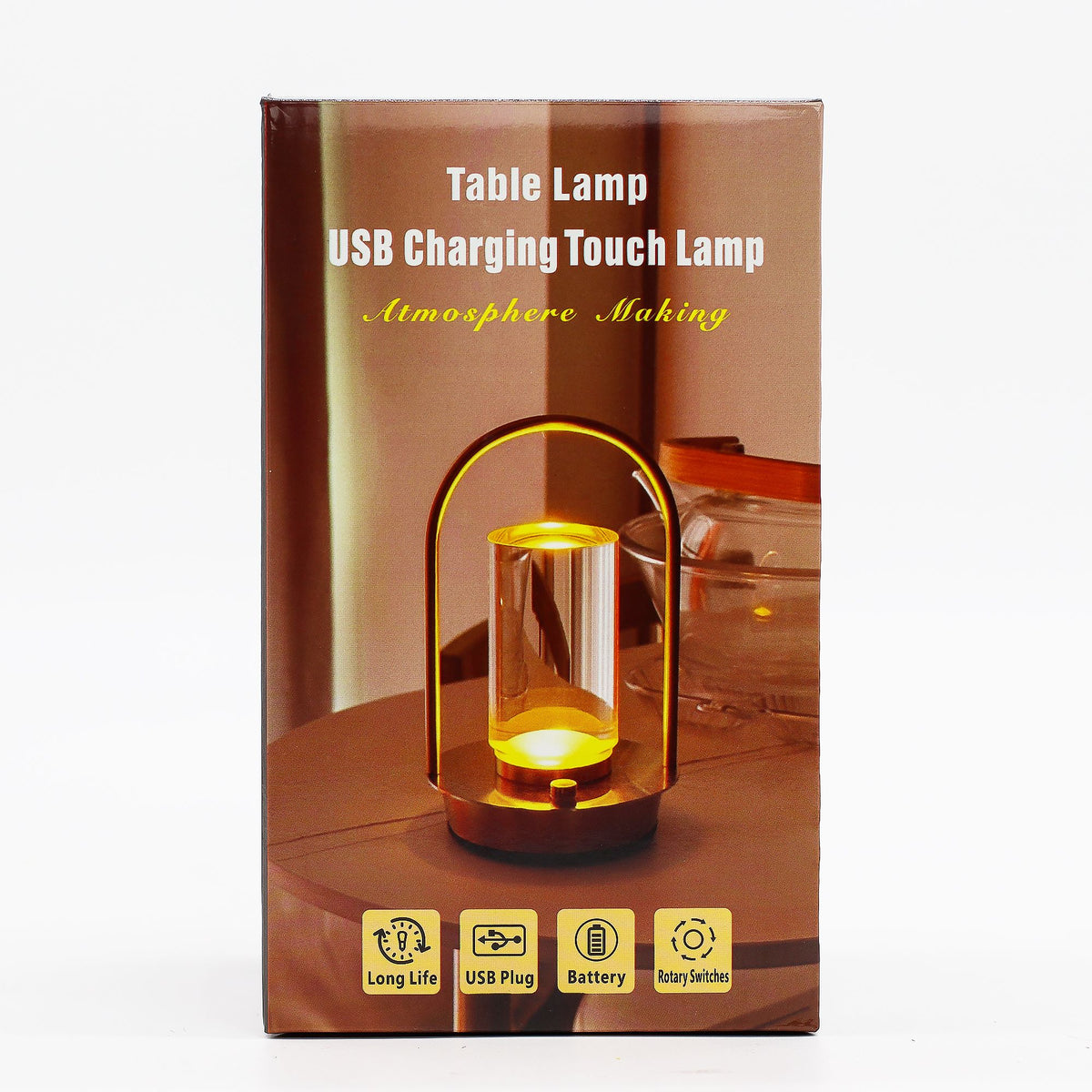 Touch Lamp - Crystal Lantern- USB (C) - Rechargable (2000 Watt) - product image 5