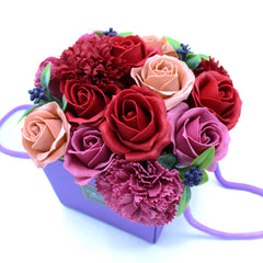 Soap Flower Bouquet - Purple Flower Garden product image 3