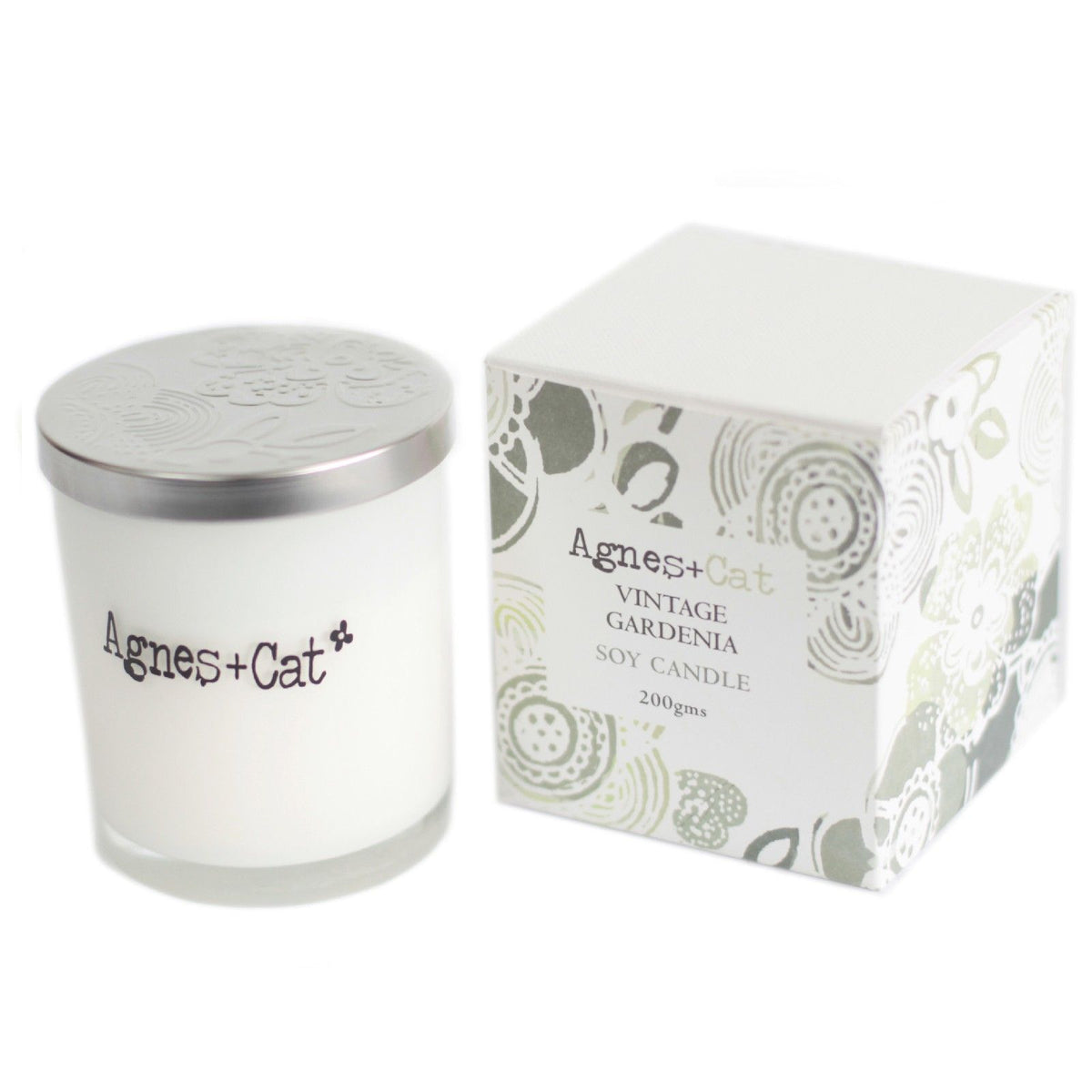 Agnes + Cat Votive Candle - Vintage Gardenia product image