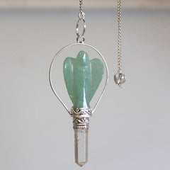Angel Pendulum with Ring- Green Adventurine product image 2