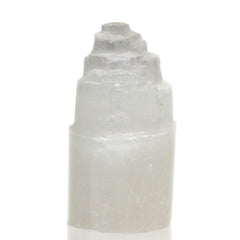 Natural Selenite Tower Lamp - 15 cm product image
