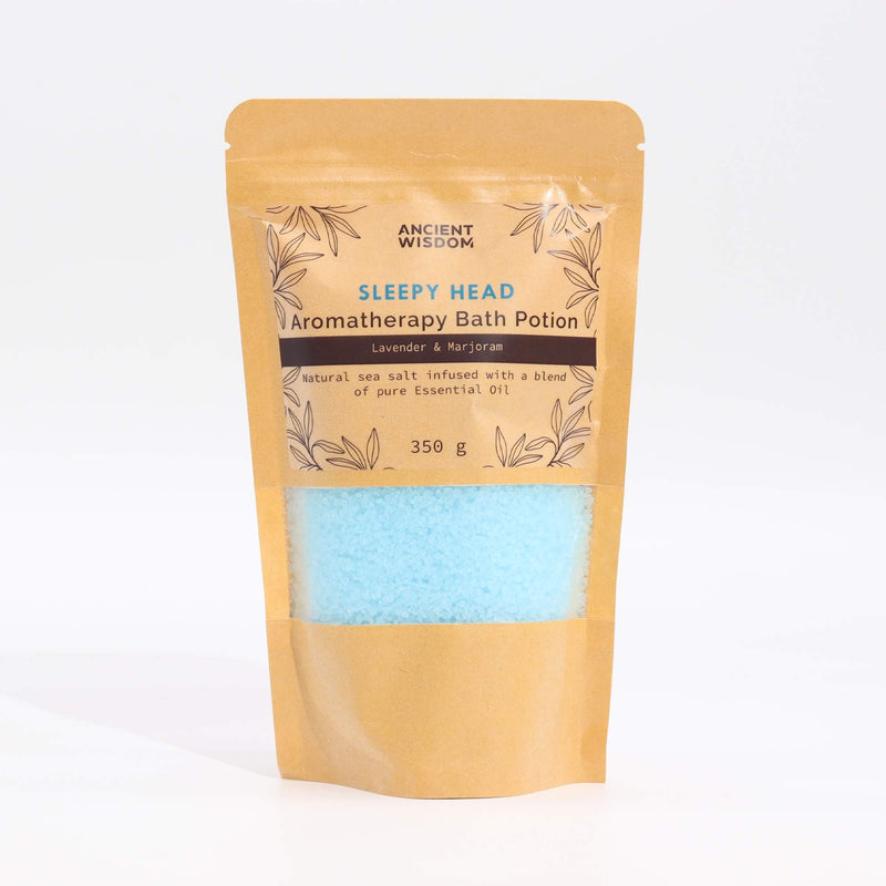 Aromatherapy Bath Potion in Kraft Bag 350g - Sleepy Head product image