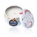 Art Tin Candle - Assorted Design - Unicorns - Moonstone product image