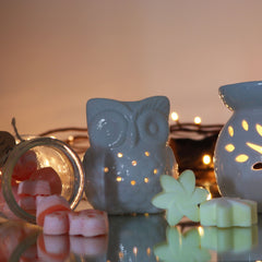 Classic White Oil Burner - Tall Owl product image 2