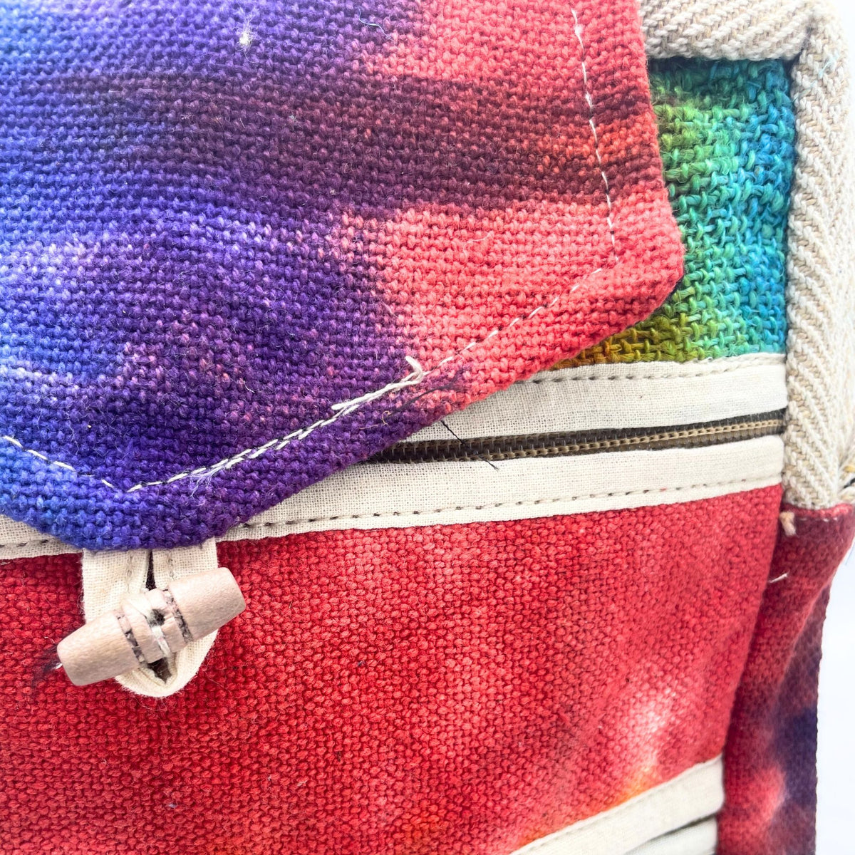 Tiedye Hemp Messegner Bag 2 Zip & Flop - product image 2