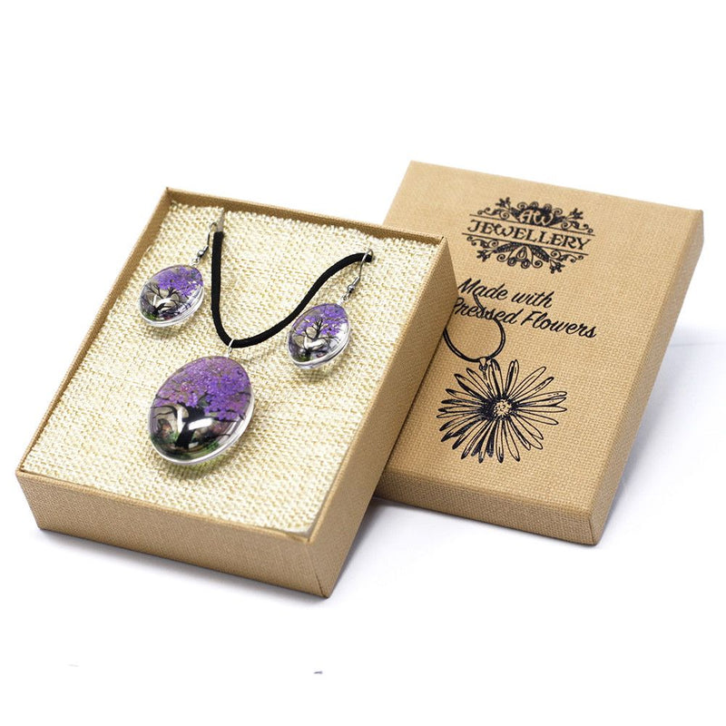 Pressed Flowers - Tree of Life set - Lavender product image