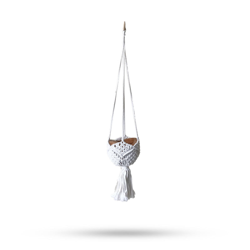 Macrame Pot Holder Decorative - Natural product image