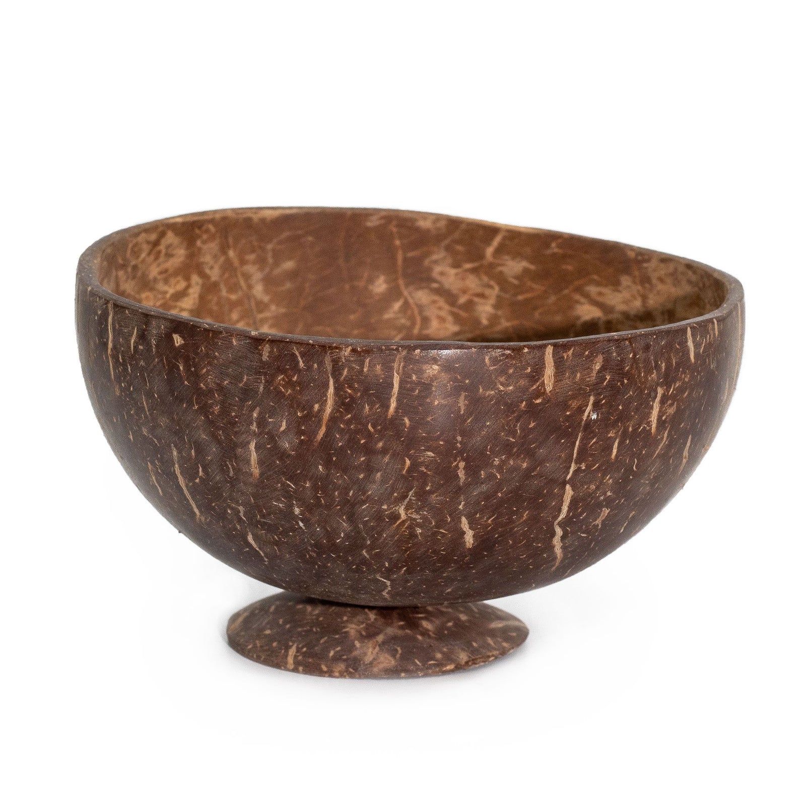 Medium Natural Coconut Bowl on Stand product image