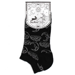 S/M Hop Hare Bamboo Socks Low (3.5-6.5) - Day and Night product image 4