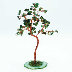 Lrg Gemstone Tree - Green Aventurine on Green Agate Base (100 stones) product image 3