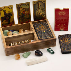 Three Section Tarot Box with Card Holder product image 3