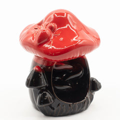 Backflow Incense Burner - Large Red Mushroom product image 4