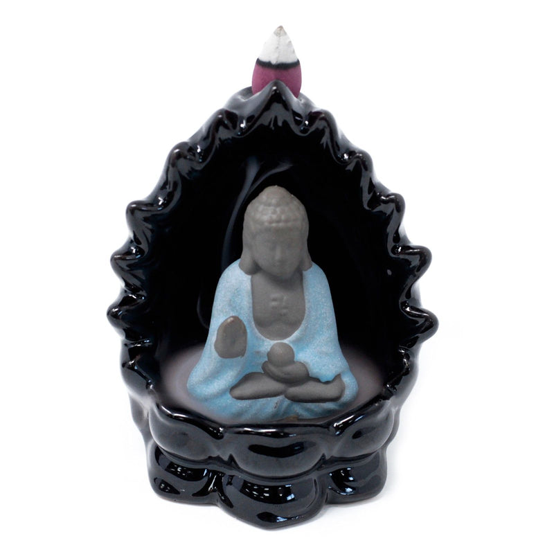 Back Flow Incense Burner - Buddha & Lights product image