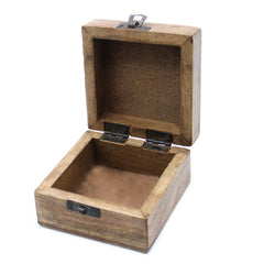 White Washed Wooden Box - 4x4 Slavic Design product image 5