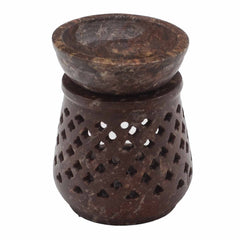 Small Soapstone Oil Burner 8cm - Classic product image