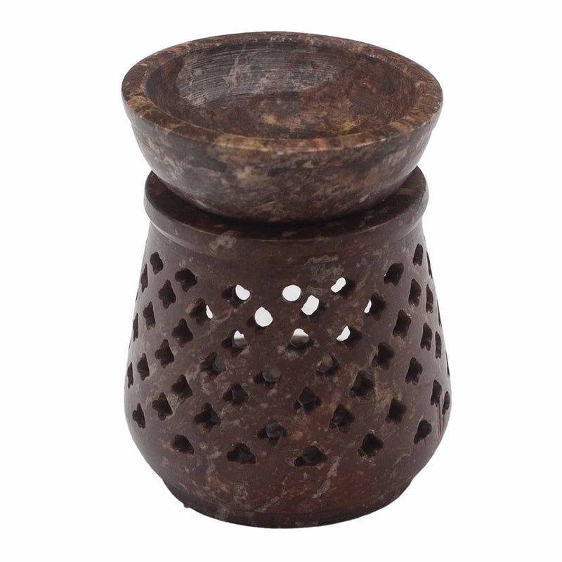 Small Soapstone Oil Burner 8cm - Classic product image