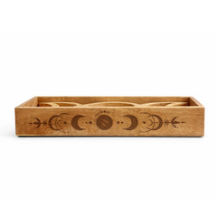 Moon Phase Tarot Tray with Card Holder product image 2