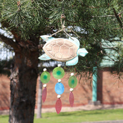 Aqua Turtle Carving and Copis Drop product image 4