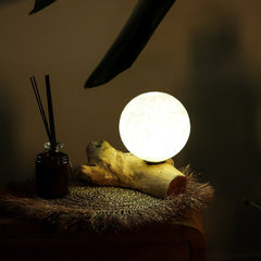 DriftGlow Lamp Cotton Luna Ivory Shade product image 6