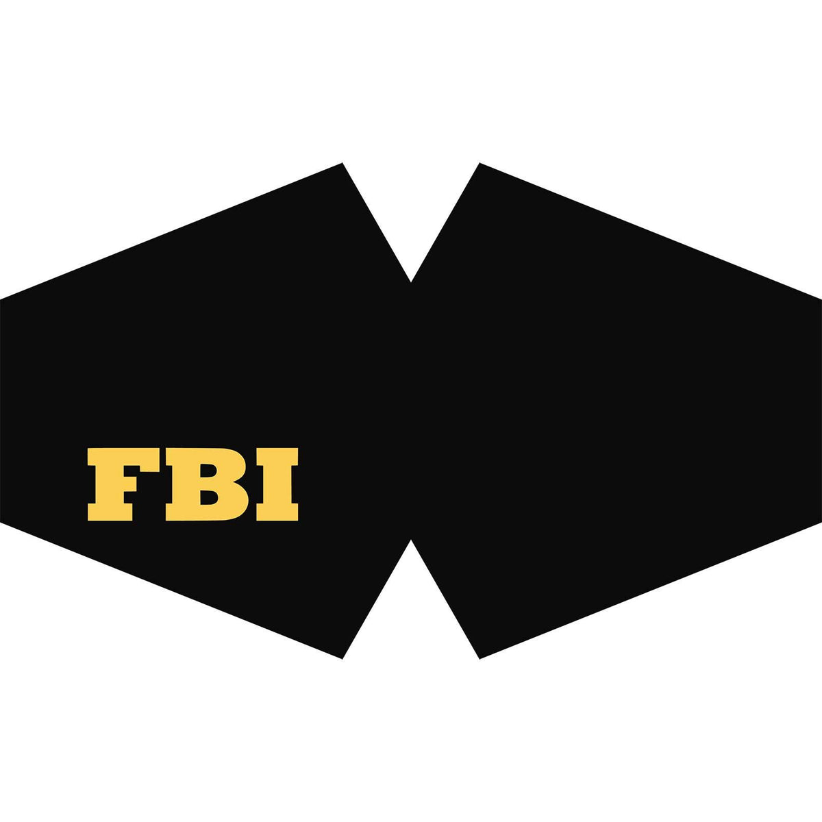 Reusable Fashion Face Covering - FBI (Adult) - product image 3