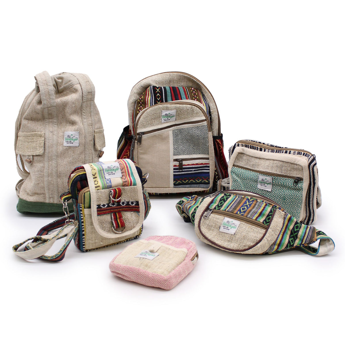 Small Backpack - Rope & Pockets Style - product image 2