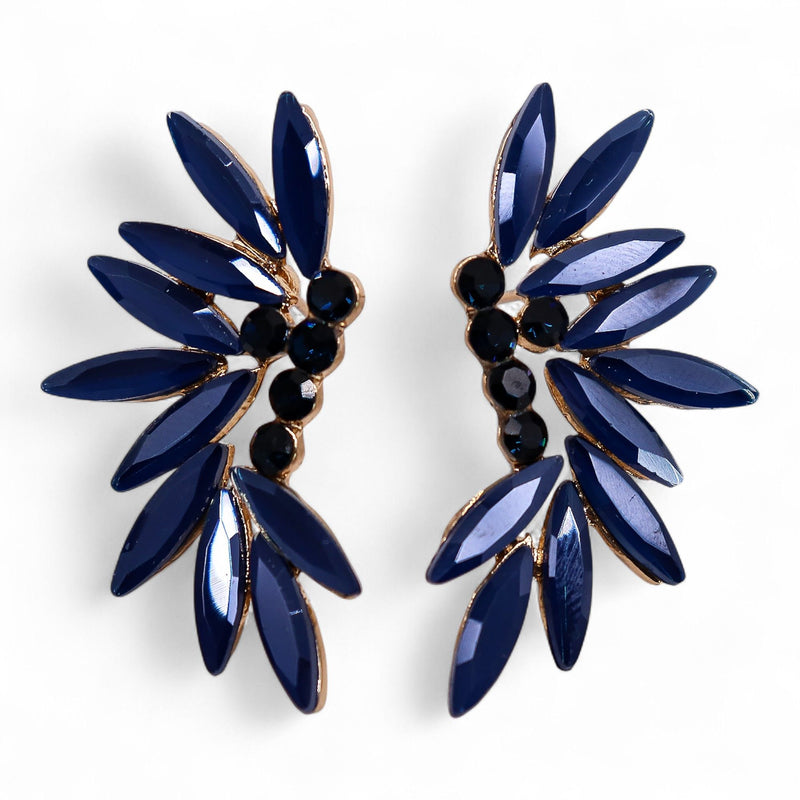 Royal Blue - Vintage Glass - Faries - Earrings product image