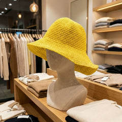 Nomad Sari Floppy Straw Sun Hat - Yellow product image 7