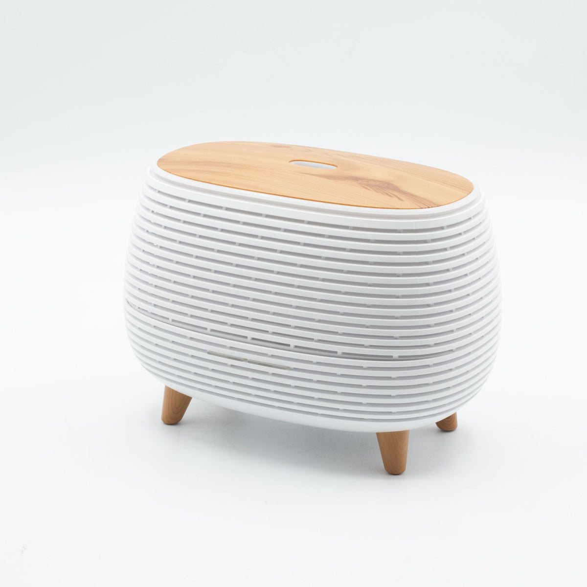 Futuristic Ribbed Aroma Diffuser with Colour-Changing Light product image 2
