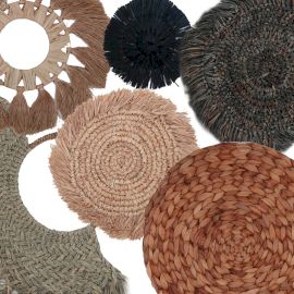 Set of Six Natural Wall Art - Kribo Collection product image 8
