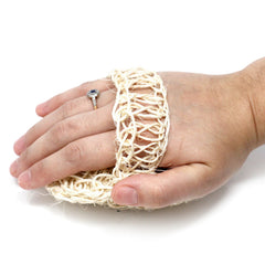 Sisal Sponge and Scrub - Soft Round Exfoliating Cushion product image 4